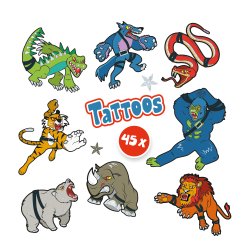 SES Creative - Tatoveringer - Dyrekrigere