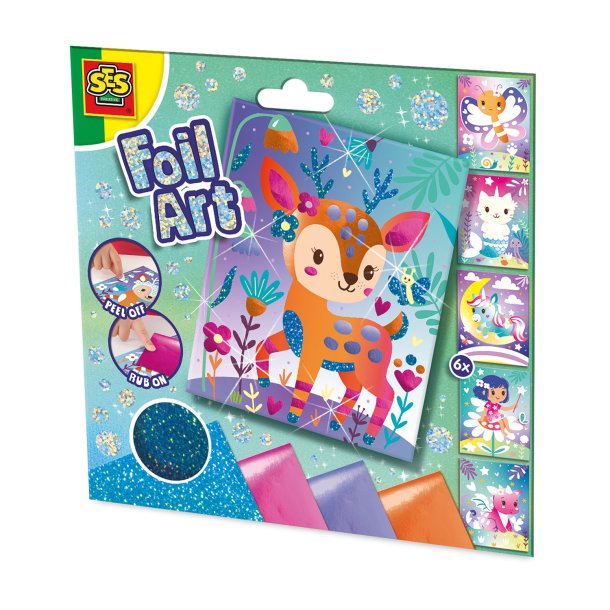 SES Creative - Folieklistermærker - Fantasivenner