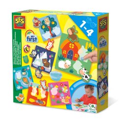 SES Creative - Min f&#248;rste - Hvor bor dyrene