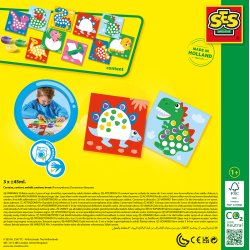 SES Creative - Min f&#248;rste - Fingermaling dinosaurer