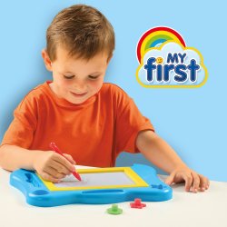 SES Creative - Mit første - Magnetisk tegnetavle med farver