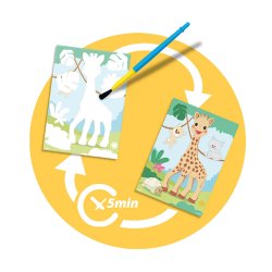 SES Creative - Sophie la girafe - Mal med vand