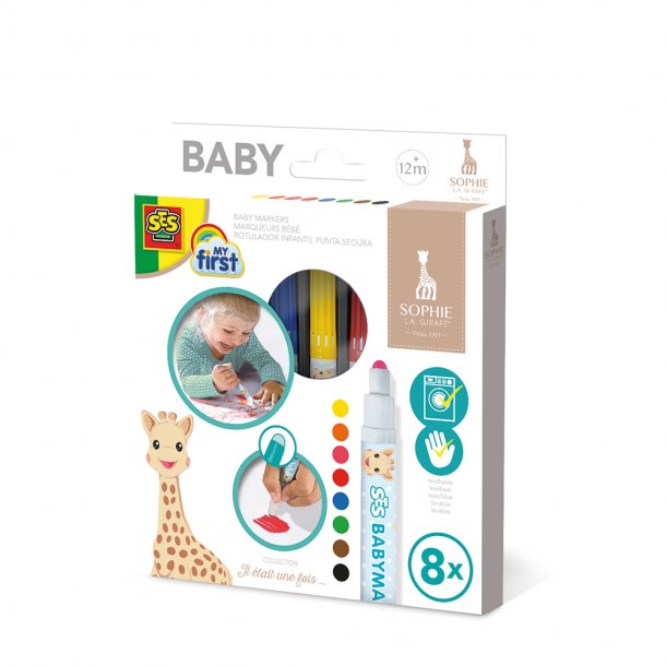 SES Creative - Sophie la girafe - Babyfarver