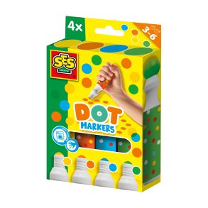 SES Creative - Priktusser - 4 farver XXL