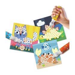 SES Creative - Priktusser - 3 farver XXL - Aktivitetskort