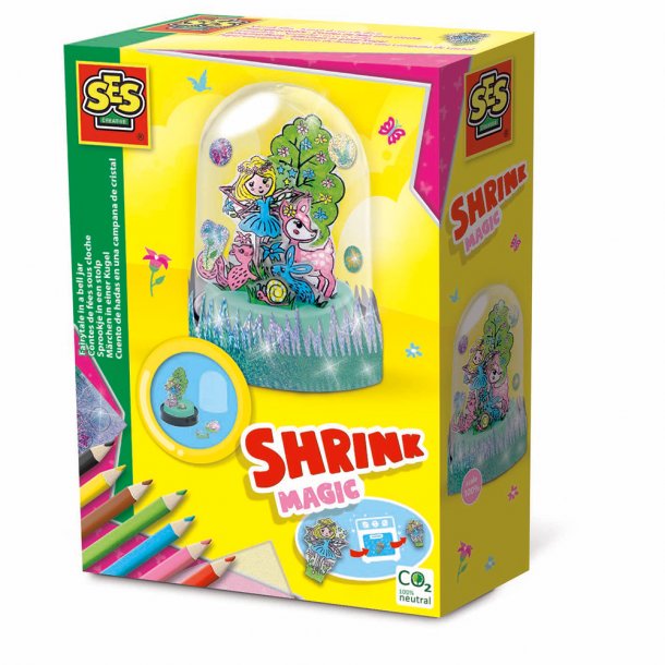 SES Creative - Krympeplast - Eventyr i klokke