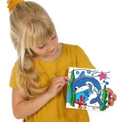 SES Creative - Mal efter nummer - Tusser med trekantsgreb