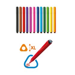 SES Creative - Tusser med trekantsgreb