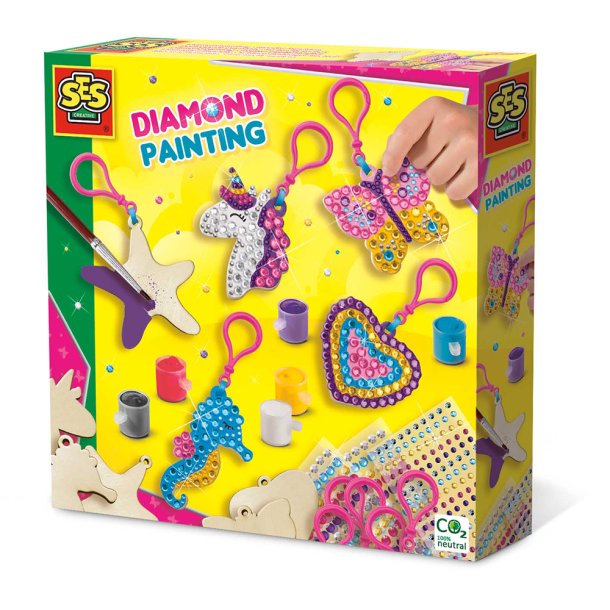 SES Creative - Mal med diamanter - N&#248;glevedh&#230;ng