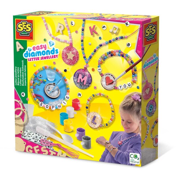 SES Creative - Smykkes&#230;t - Bogstaver