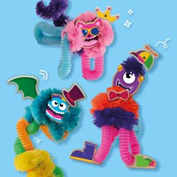 SES Creative - Chenille piberensere og rør