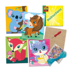 SES Creative - Broderikort - Broder med glasperler