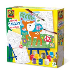 SES Creative - Mal efter nummer - Skovens dyr