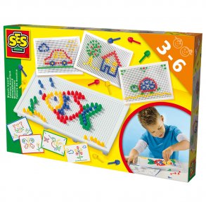 SES Creative - Mosaik plade og søm