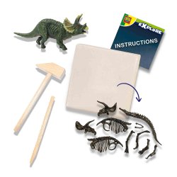 SES Creative - Udhug - Triceratops og skelet