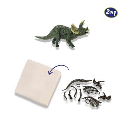 SES Creative - Udhug - Triceratops og skelet