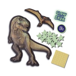 SES Creative - Selvlysende T-rex og Pterosaur