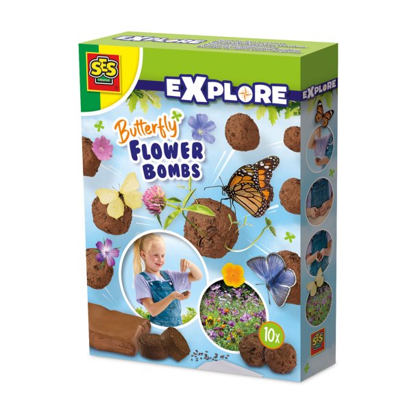 SES Creative - Frøkugler - Sommerfugle