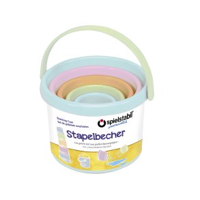 Spielstabil - Stablekopper 5 dele - Pastel