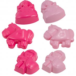 Spielstabil - Sandforme - Ridder - Prinsesse og hest