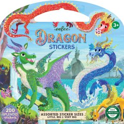 eeBoo - Klisterm&#230;rker - Drager 200 stk