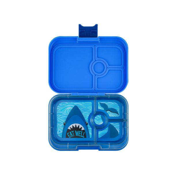 Yumbox - Panino Madkasse m. 4 rum - Surf Blue/Shark