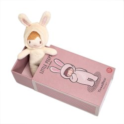 ThreadBear - Dukke - Little Peeps - Binky Bunny 13,5 cm