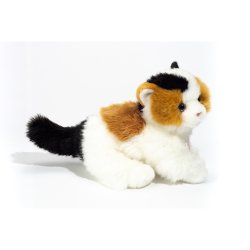 Teddy Hermann - Kat flerfarvet 24 cm