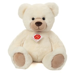 Teddy Hermann - Hvid bamse 33 cm