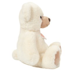 Teddy Hermann - Hvid bamse 33 cm