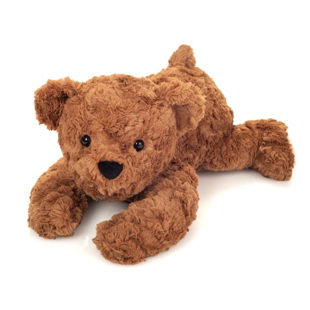 Teddy Hermann - Liggende bamse brun 40 cm