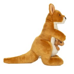 Teddy Hermann - K&#230;nguru med baby 30 cm