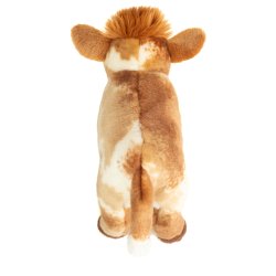 Teddy Hermann - Ko 22 cm - broget