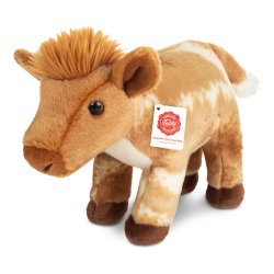 Teddy Hermann - Ko 22 cm - broget