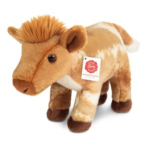 Teddy Hermann - Ko 22 cm - broget