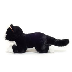 Teddy Hermann - Kat sort 30 cm