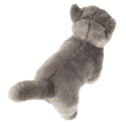 Teddy Hermann - Kat - St&#229;ende Karteuser 20 cm
