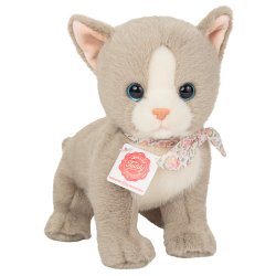 Teddy Hermann - Kattekilling gr&#229; 24 cm
