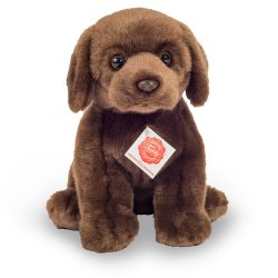 Teddy Hermann - Siddende Labrador brun 25 cm
