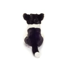 Teddy Hermann - Siddende Border Collie hvalp 25 cm