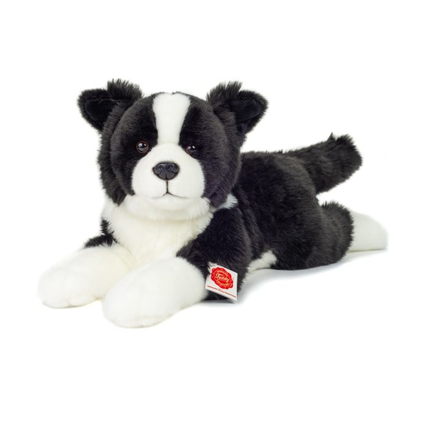 Teddy Hermann - Liggende Border Collie 45 cm