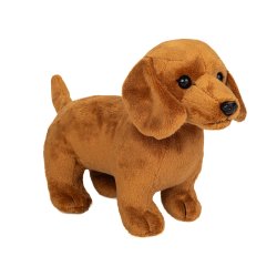 Teddy Hermann - Stående gravhund 21 cm - 8 assorterede