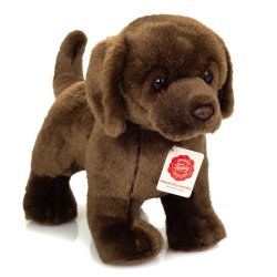 Teddy Hermann - St&#229;ende labrador brun 30 cm
