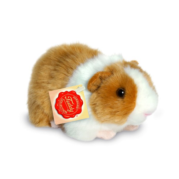 Teddy Hermann - Marsvin gylden-hvid 20 cm