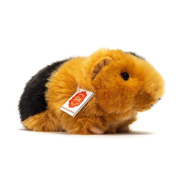 Teddy Hermann - Marsvin sort-gylden 20 cm