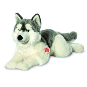 Teddy Hermann - Liggende Husky 60 cm