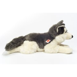 Teddy Hermann - Liggende Husky 60 cm