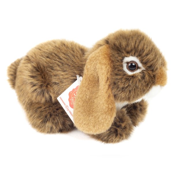 Teddy Hermann - Liggende kanin brun 18 cm