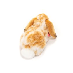 Teddy Hermann - Liggende kanin brun-hvid 30 cm