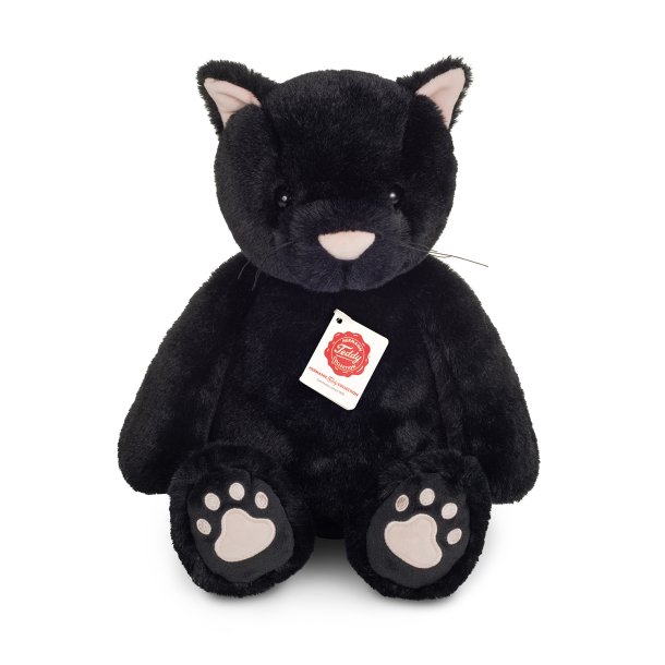 Teddy Hermann - Katten Tilly 35 cm - sort